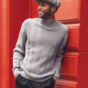 montique-sw-102-mens-grey-cable-knit-crew-neck-sweater