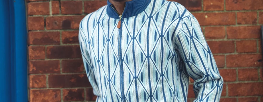 montique-sw-105-blue-mens-zip-up-sweater-with-geometric-diamond-pattern