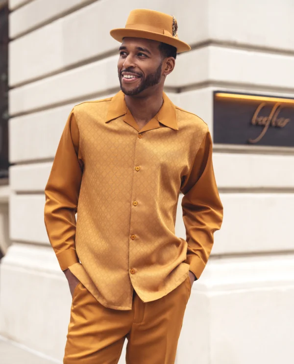 montique-2582-walking-suits-mustard-long-sleeves-solid-tone-on-tone-mens-leisure-suits