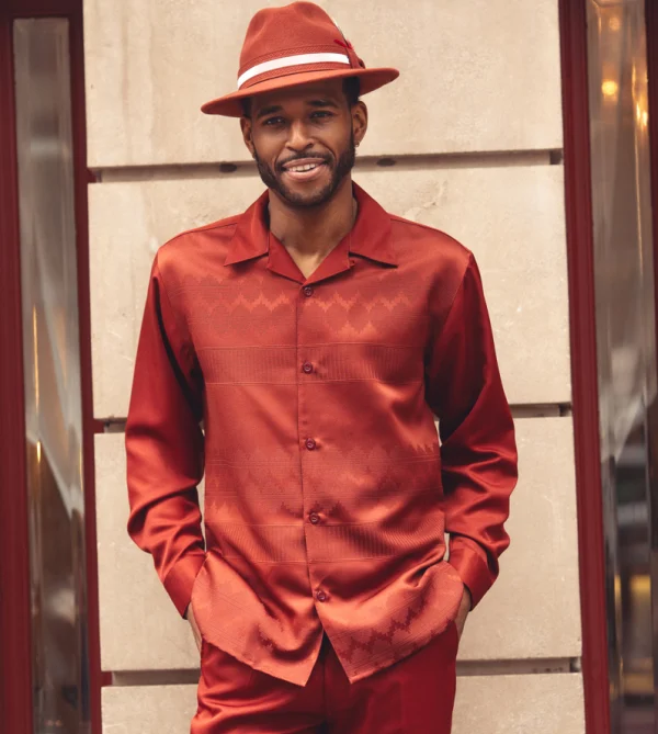 montique-2596-walking-suits-cognac-long-sleeves-solid-tone-on-tone-mens-leisure-suits