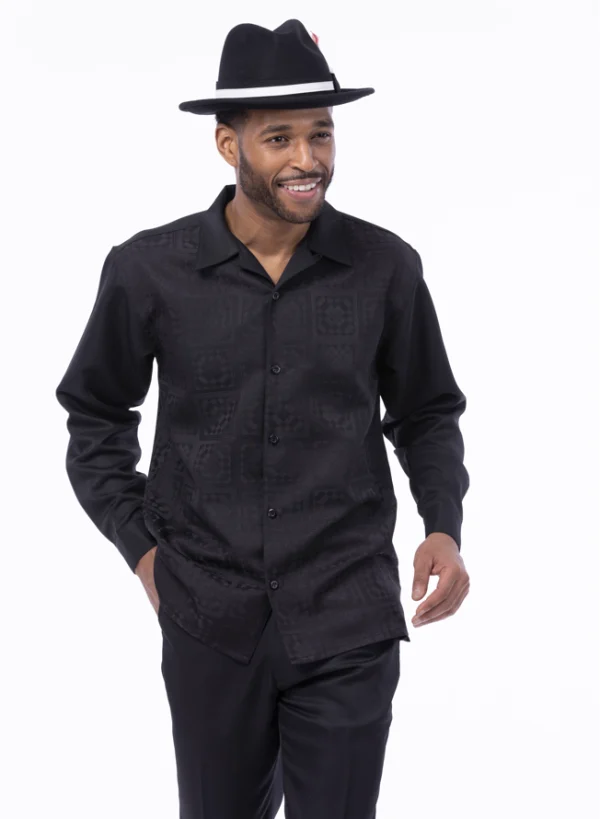 montique-2597-walking-suits-black-long-sleeves-solid-tone-on-tone-mens-leisure-suits