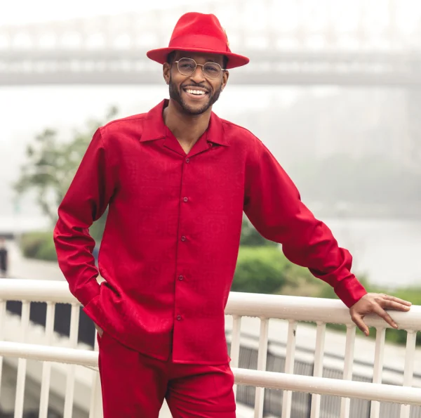 montique-2597-walking-suits-red-long-sleeves-solid-tone-on-tone-mens-leisure-suits