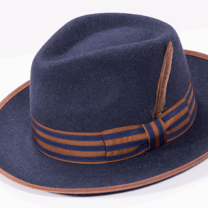 montique-h-102-navy-fedora-matching-hat-2-inches-brim-crown-felt-hat