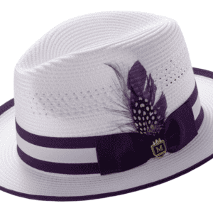 montique-h-105-mens-straw-hat-purple-braided-stingy-2-1-2-brim-pinch-fedora-hat
