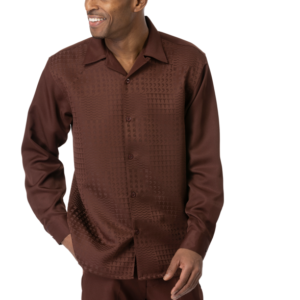 montique-2664-mens-walking-suits-brown-tone-on-tone-two-piece-long-sleeve-mens-leisure-suits