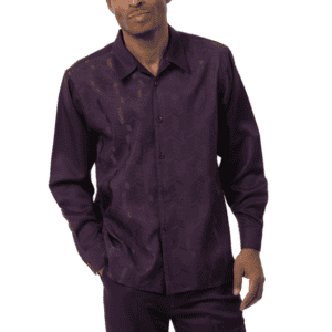 montique-2694-mens-walking-suits-grape-tone-on-tone-two-piece-long-sleeve-mens-leisure-suits